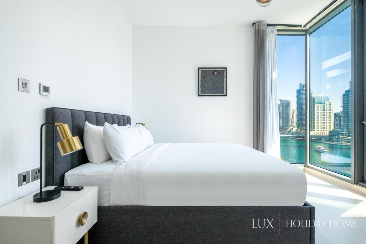 Lux - Contemporary Suite With Full Marina View Dubai Esterno foto
