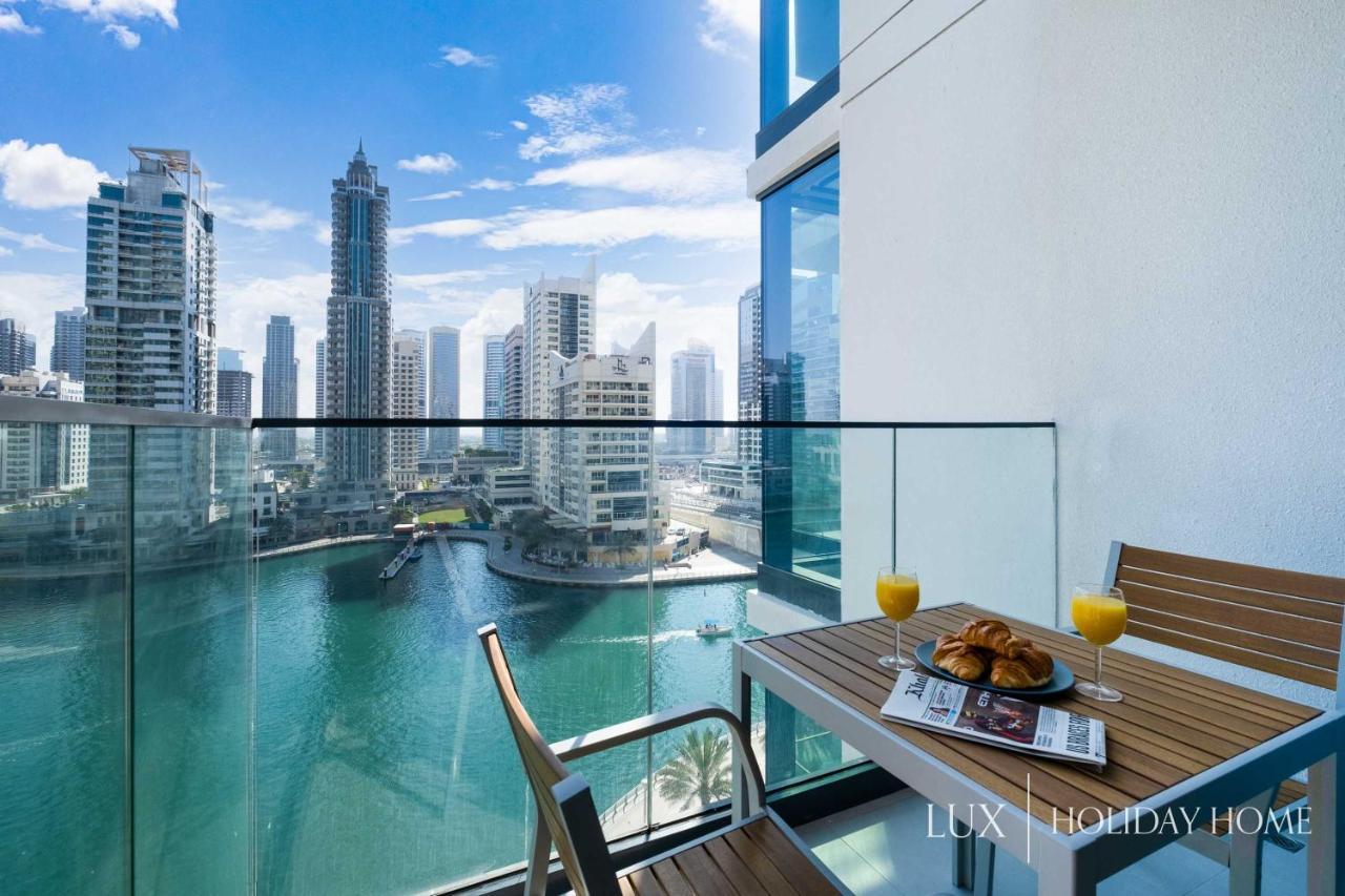 Lux - Contemporary Suite With Full Marina View Dubai Esterno foto